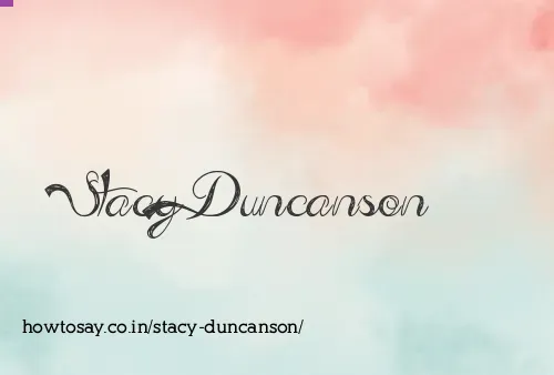 Stacy Duncanson