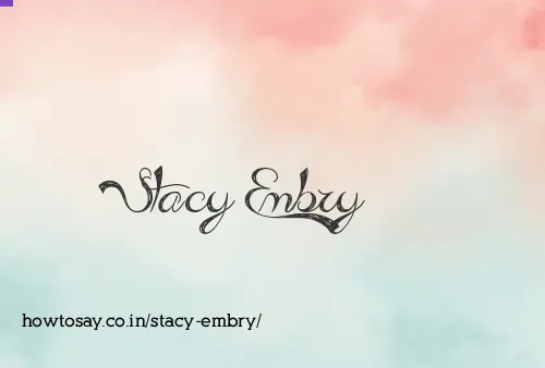 Stacy Embry