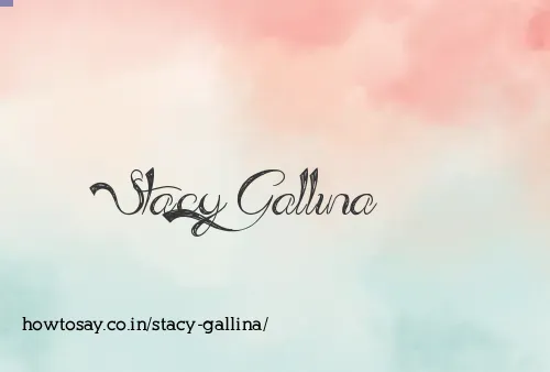 Stacy Gallina