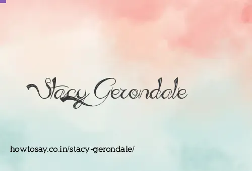 Stacy Gerondale