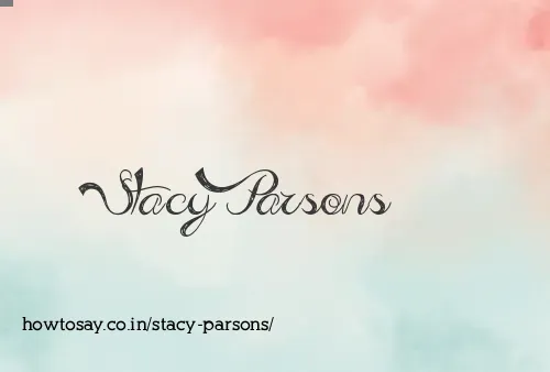 Stacy Parsons
