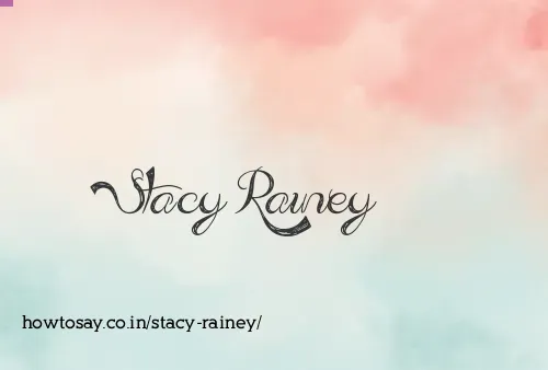 Stacy Rainey