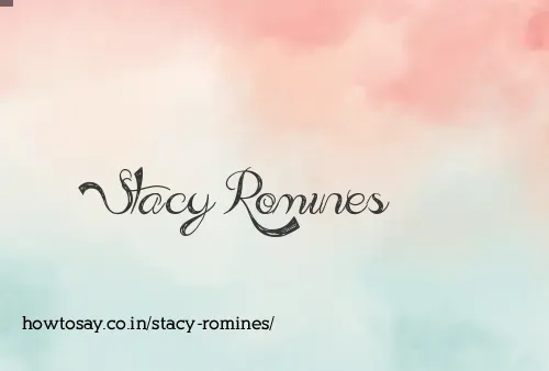 Stacy Romines