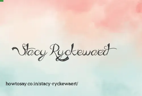 Stacy Ryckewaert