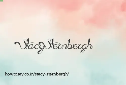 Stacy Sternbergh