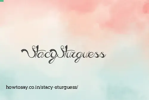 Stacy Sturguess