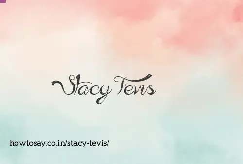 Stacy Tevis