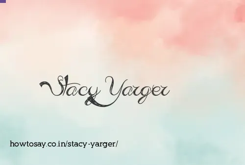 Stacy Yarger