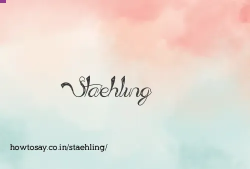 Staehling