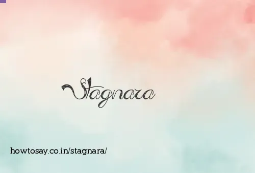 Stagnara