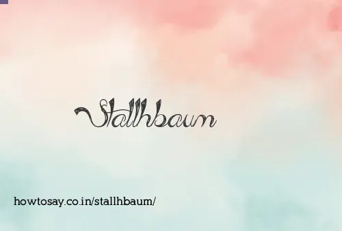 Stallhbaum