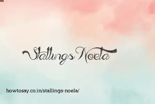 Stallings Noela
