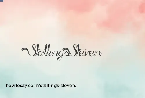 Stallings Steven
