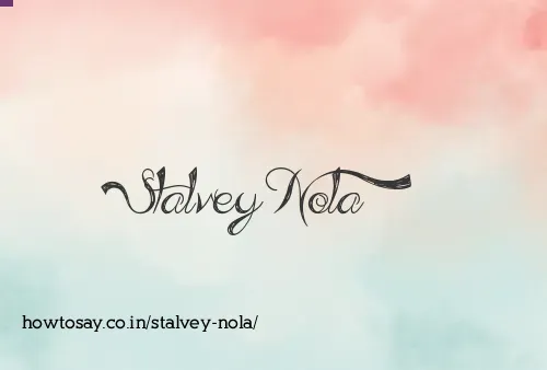 Stalvey Nola