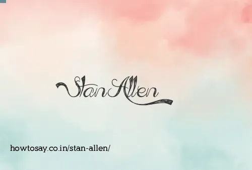Stan Allen