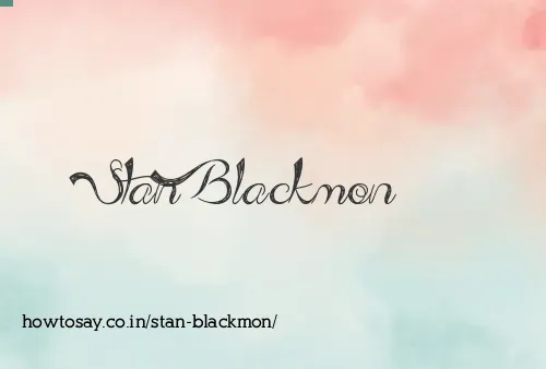 Stan Blackmon