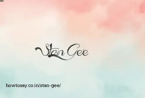 Stan Gee