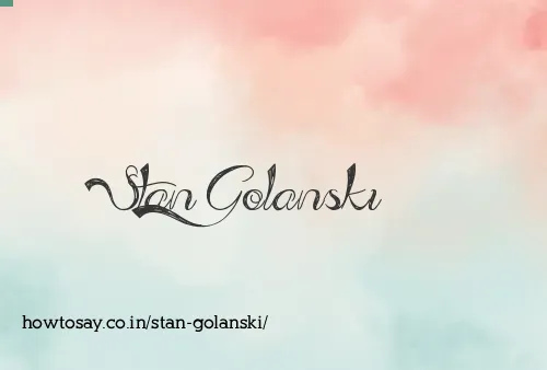 Stan Golanski