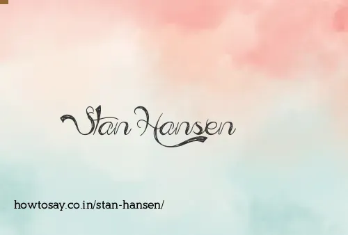 Stan Hansen