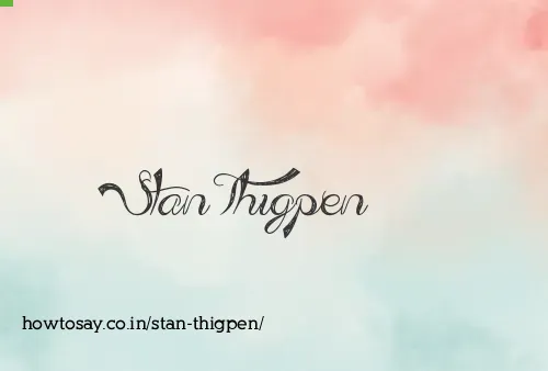 Stan Thigpen