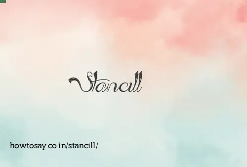 Stancill