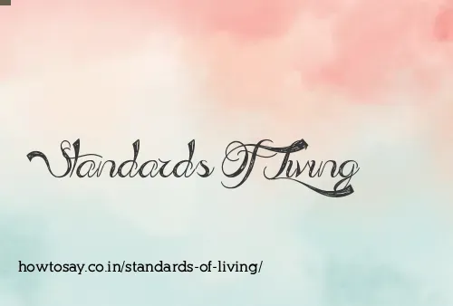 Standards Of Living