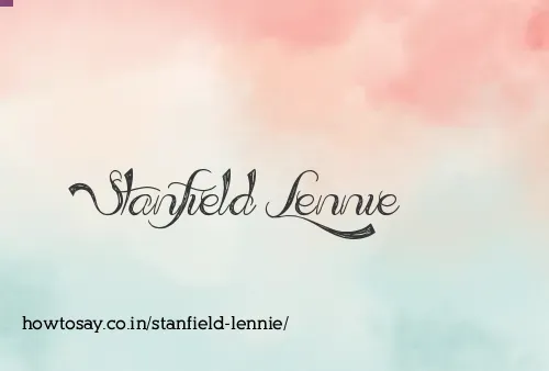 Stanfield Lennie