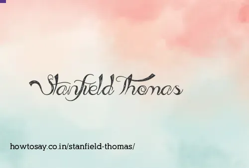 Stanfield Thomas
