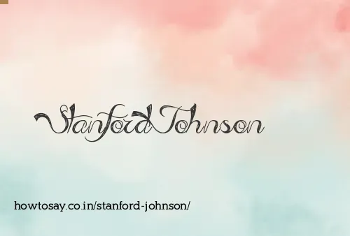 Stanford Johnson