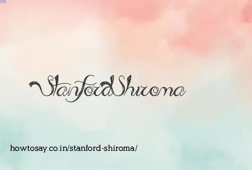 Stanford Shiroma