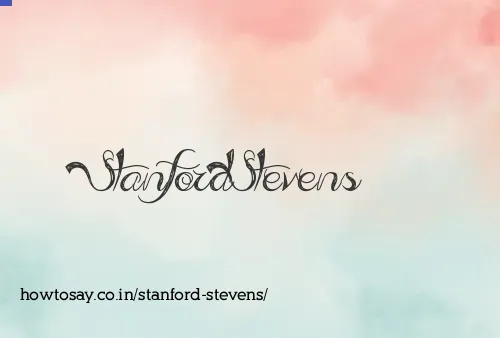 Stanford Stevens