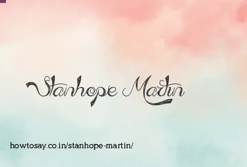 Stanhope Martin