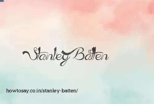 Stanley Batten