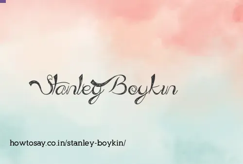 Stanley Boykin
