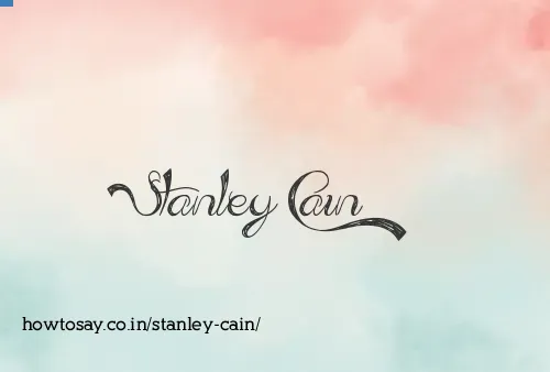 Stanley Cain
