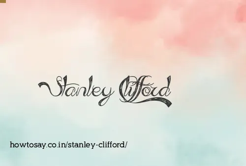 Stanley Clifford