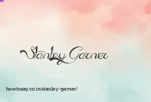 Stanley Garner