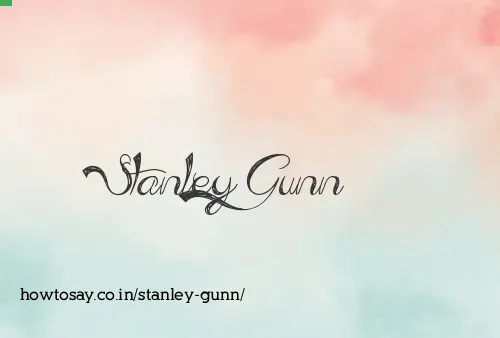 Stanley Gunn
