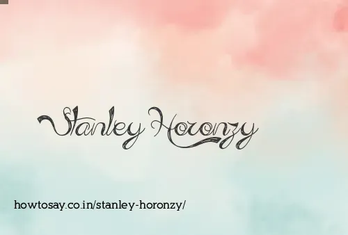 Stanley Horonzy