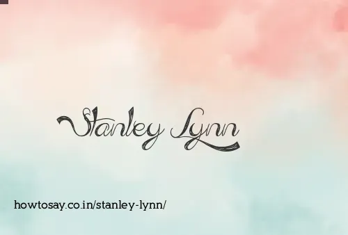 Stanley Lynn