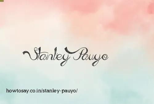 Stanley Pauyo