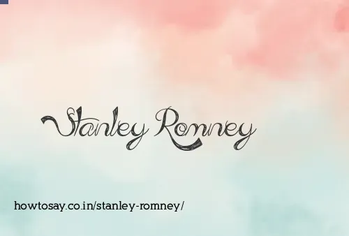 Stanley Romney