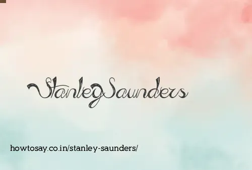 Stanley Saunders
