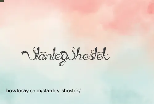 Stanley Shostek