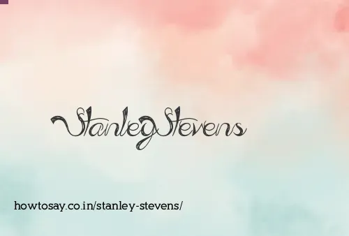 Stanley Stevens