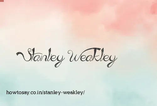 Stanley Weakley