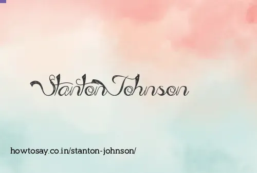 Stanton Johnson