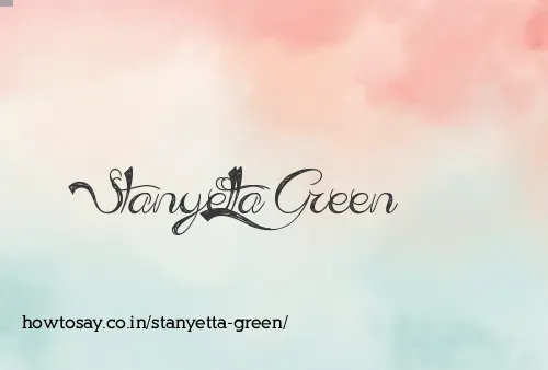 Stanyetta Green