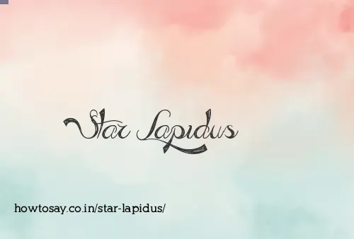 Star Lapidus