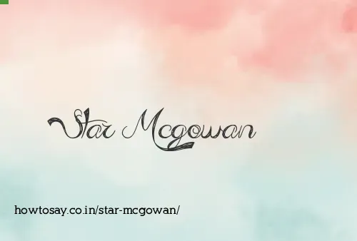 Star Mcgowan